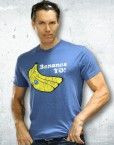 Shaun T Bananas Shirt (Blue)