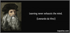 More Leonardo da Vinci Quotes