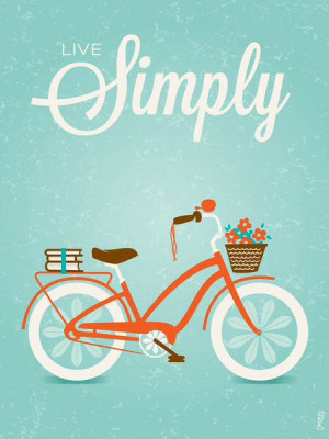 Live Simply - quote