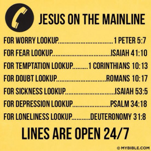 Jesus On The Mainline