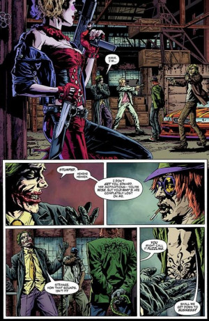 comic JOKER -Riddler/Harley Quinn