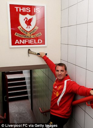 Future boy: Rodgers is hoping to build a new dynasty at Anfield ...