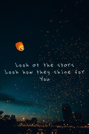 Yellow-Coldplay: Lights, Real Life, Buckets, Paper Lanterns, Sky ...