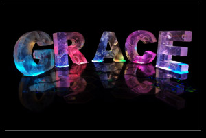 The Name Grace Coloured Lights