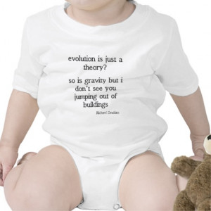Richard Dawkins funny evolution quote Rompers
