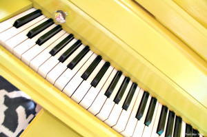 and Happy Yellow Piano upclose {Lessons Learned} Fresh Idea Studio.com ...