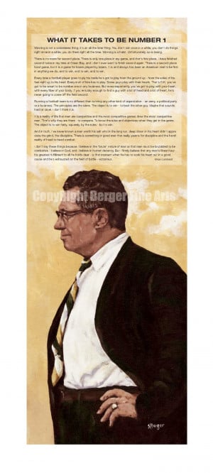 Vince Lombardi Poster