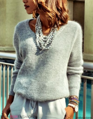 ... love this soft monochromatic look. Classic & elegant, but casual too