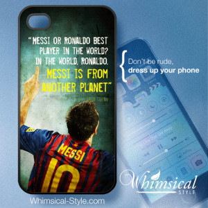 Home / iPhone Case / Lionel Messi Quote iPhone 5 / 5S Case