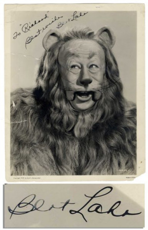 ... of the cowardly lion bert lahr i d wizard of oz fun drivers license