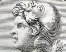 1677 Sandrart Folio - 6 - Portraits - THEAETETUS and SOCRATES ...
