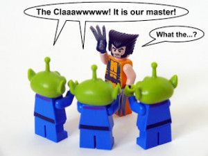 Celebrating Wolverine in Lego!
