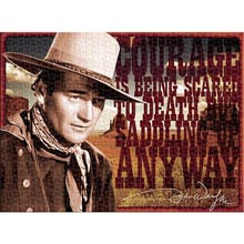... are here: Bargain Corner > Puzzles > Jigsaw Puzzles > John Wayne Quote