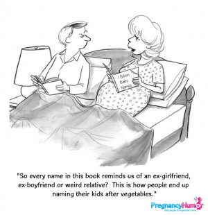 How People End Up Naming Their Babies After Vegetables (Cartoon)
