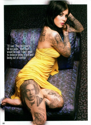 Tattoo Artist Kat Von D (10)
