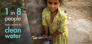 Almost a billion people don’t have access to clean drinking water ...