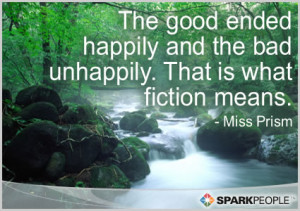 Motivational Quote - The good ended happily and the bad unhappily ...