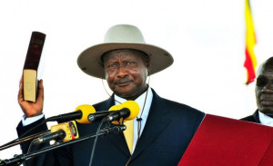Ugandan President Yoweri Museveni. AFP