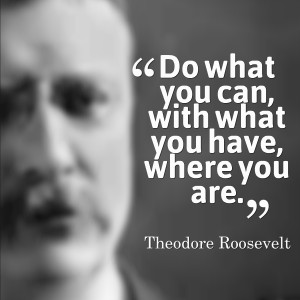 Theodore Roosevelt Leadership Quote