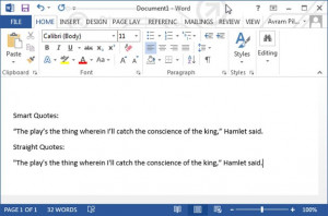 Straight Quotes How to disable smart quotes in