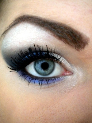 black, blue, blue eyes, eye, eyeliner, eyes, liner, make up, makeup ...