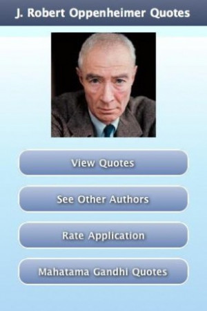 Robert Oppenheimer Quotes Tags j robert oppenheimer