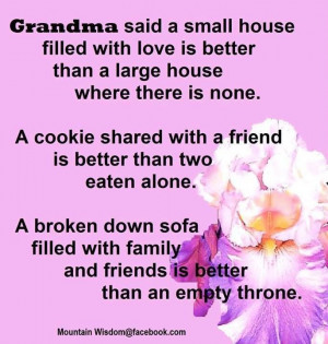Grandma said . . .