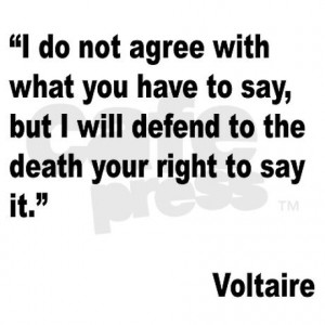 Voltaire Quotes On Freedom Of Speech ~ Voltaire Free Speech Quote ...