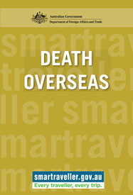 smartraveller.gov.auDeath brochure cover