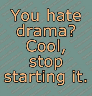Drama+hate