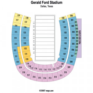 Gerald Ford Stadium Dallas