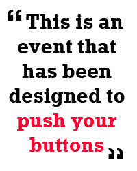 Haunted House Inside Real Blackout haunted house?