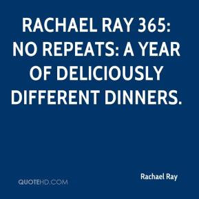 Rachael Ray - Rachael Ray 365: No Repeats: A Year of Deliciously ...