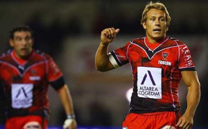 WILKINSON. Playing for TOULON