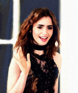 lily collins quote