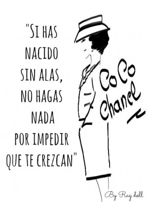 Coco Chanel #Quotes #Citas #Lunesdecitas