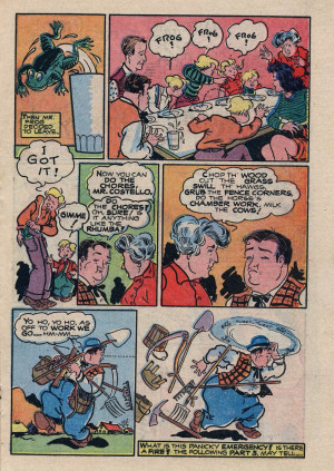 Funny Comic Strips - Abbott and Costello 001 (Feb 1948) 17