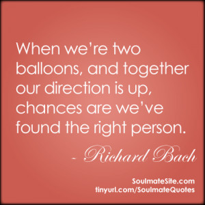 Richard Bach on finding the right person