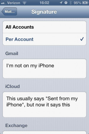 Cool Signatures For Your Phone To set your signatures,