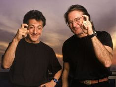 Dustin Hoffman and Williams played photographer during a photo shoot ...