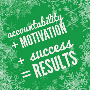 Accountability + Motivation + Support = RESULTS