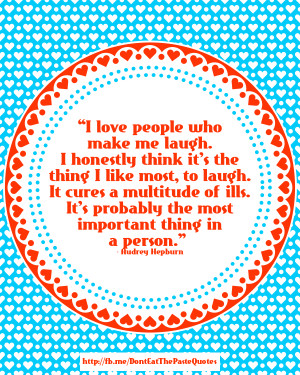 ... about laughter and it s importance i love people who make me laugh i