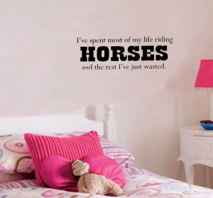... Horses home decoration wall art decals living room wall pictures quote