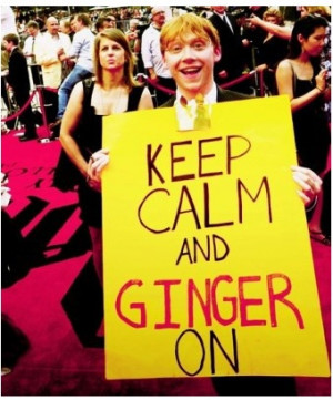 Rupert Grint reppin' gingers
