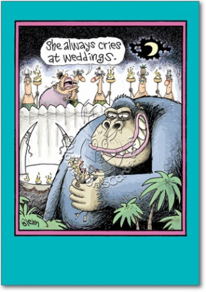 Kong Wedding Adult Humor Congratulations Greeting Card Nobleworks