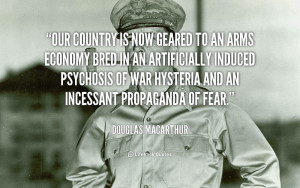 Douglas MacArthur Quotes About War