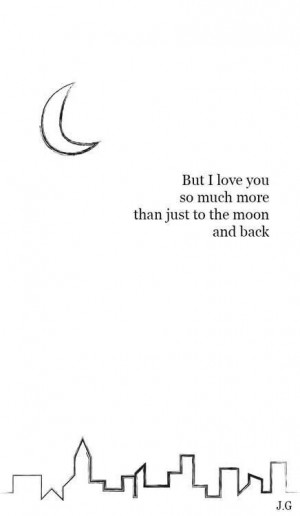 More than to the moon and back.....