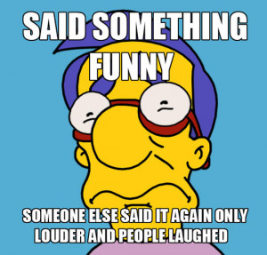 Funny photos funny Milhouse crying Simpsons