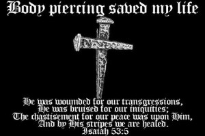 body piercing saved my life