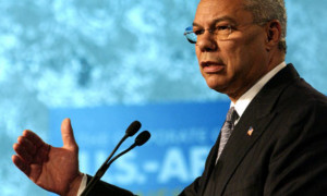 ... public statesman and former Secretary of State Colin Powell